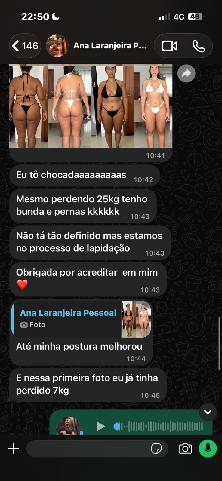 Depoimento de Aluno