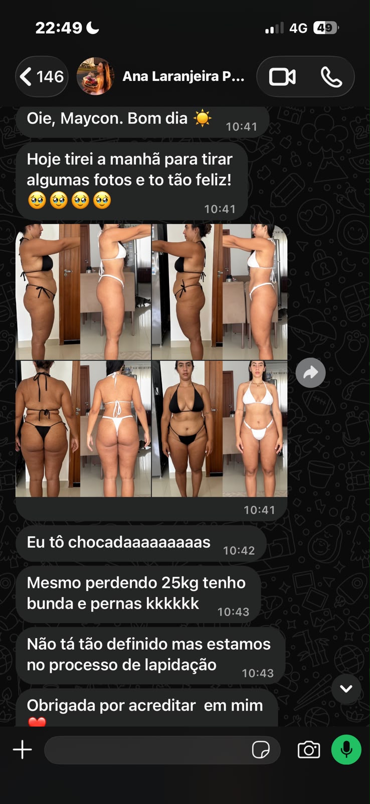 Depoimento de Aluno