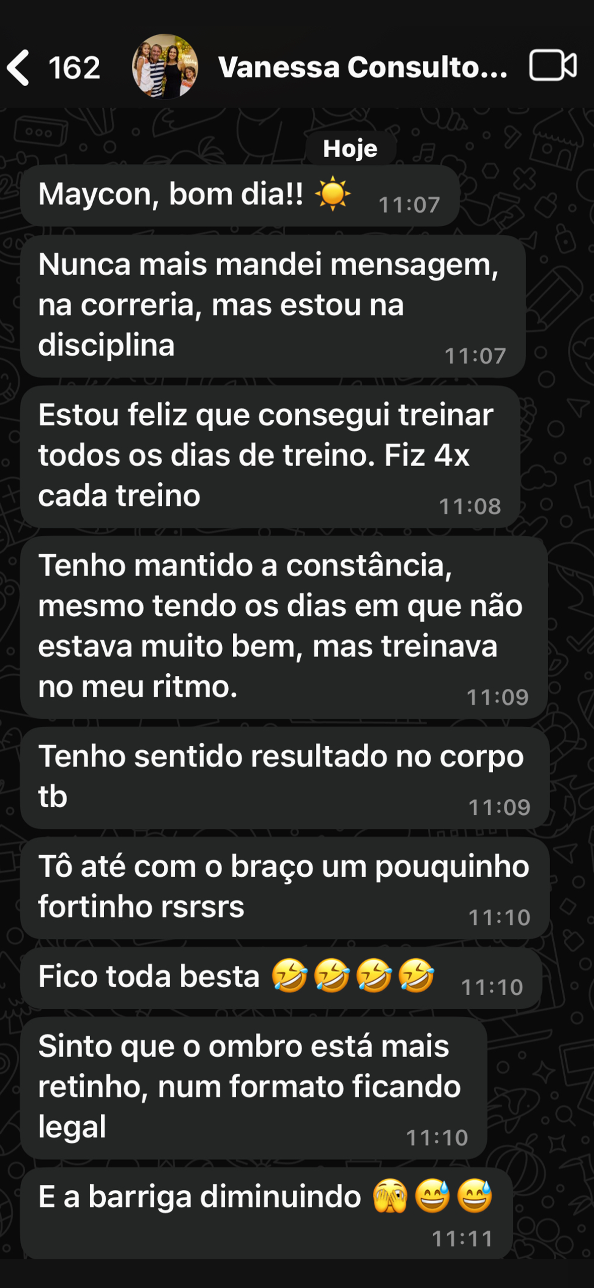 Depoimento de Aluno